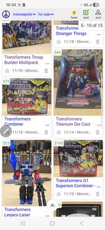 Transformers Collection for Barter 1