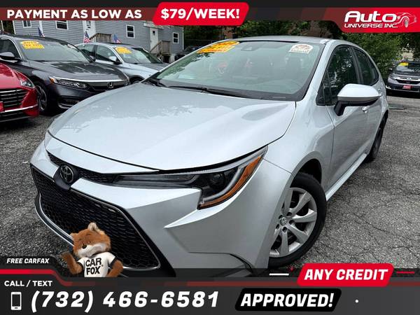 2022 Toyota Corolla LESedan - $500 (Todos los precios anunciados son PAGOS INICIALES)63614776933891121