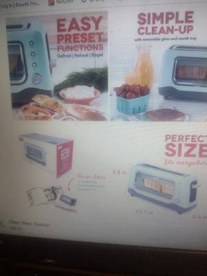 Dash clear view toaster long slices 7 level browning - $3063471081801857122