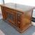 Antique Wood Blanket Chest Box Carved Walnut Trunk Bench Cabinet 5 thumbnail