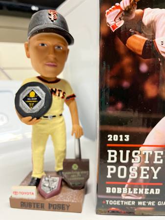 2013 Buster Posey bobblehead in box. 1