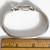VTG. Sterling Silver Snake Chain Bracelet. Hook Eye Clasp, 6 1/2 wrist 7 thumbnail