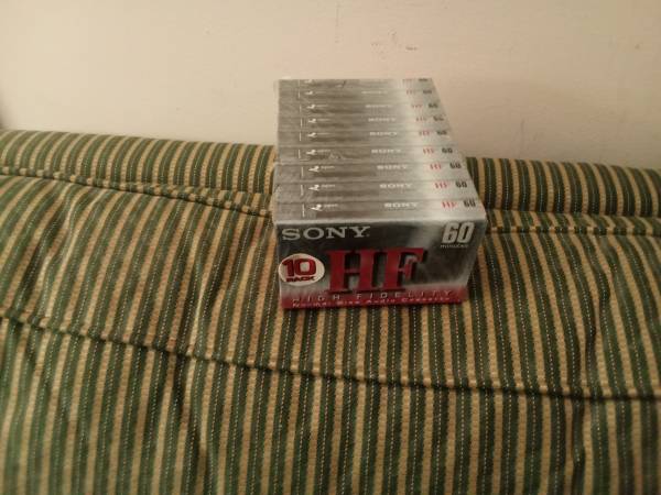 Sony 1 cassettes 1