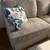 Beautiful Luxury Sofa - silvery gray 2 thumbnail