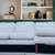 (Free Delivery 🚚) Cream 2-Piece Couch w/Reversible Chaise 6 thumbnail