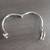 Silver-Tone Bracelets Nautical Starfish Shell Sand Dollar Set of Three 5 thumbnail