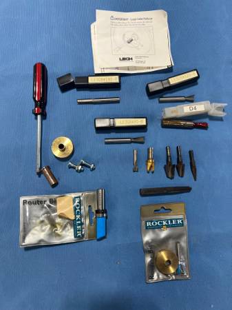 Dovetail Router Bit Set Leigh and Rockler 1