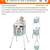 Toddler/baby high chair. Convertible 4 in one 2 thumbnail