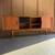 1960s Danish Teak Tambour Credenza by Kofod Larsen 6 thumbnail