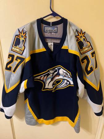 Nashville Predators Mystery Jersey 1