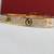 18k Gold Cartier Love Bangle Nail Bracelet Pave Diamonds 13 thumbnail