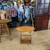 Accent side end table with built in lamp and magazine rack 1 thumbnail