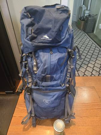 High Sierra 90 long trail back pack 1