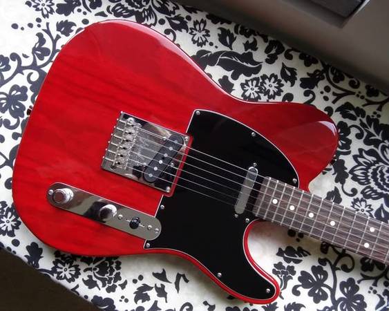 RED AIERSI TELECASTER ELECTRIC GUITAR 1