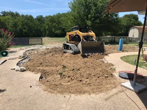 Dirt to level or fill holes and socavones 1