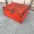 Tool box red toolchest wooden crate storage chest  Media Movie props 7 thumbnail