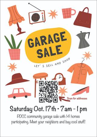 PDCC COMMUNITY FALL'26  GARAGE SALE 1