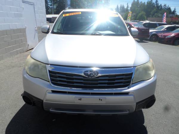 AWD* 2009  SUBARU  FORESTER  * 5 SPEED  MANUAL,AWD** - $5,480 (EVERETT)63617234633731121