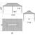 VEIKOUS 20 ft. x 12 ft. Aluminum Double Hardtop Gazebo 3 thumbnail