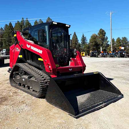 Yanmar TL75VS TrackLoader Cab High-Flow Hyd Quick-Attach Heat A/C 1
