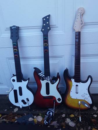 Video game guitar wii 1