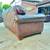FREE DELIVERY 🚚  Arhaus furniture Real Leather brown, Couch, sofa 6 thumbnail