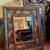 Vintage hand painted mirror 2 thumbnail