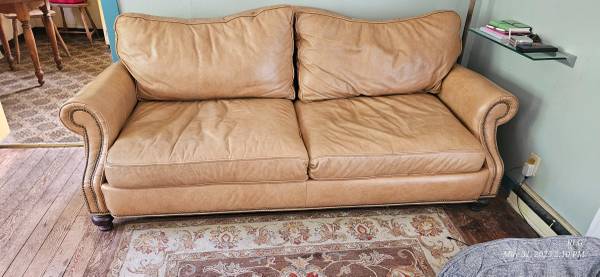 Bradington Young Leather Sofa 1