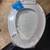 Kohler slow close elongated toilet seat, white 1 thumbnail