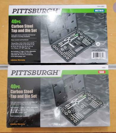 Tap and Die set standard and metric 1
