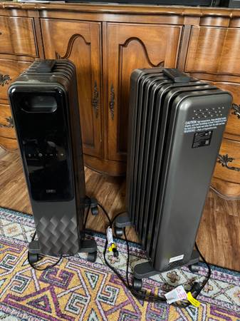 Two DREO Radiator Heaters 1