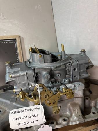 holley 650 cfm 4777  double pumper rebuilt 1