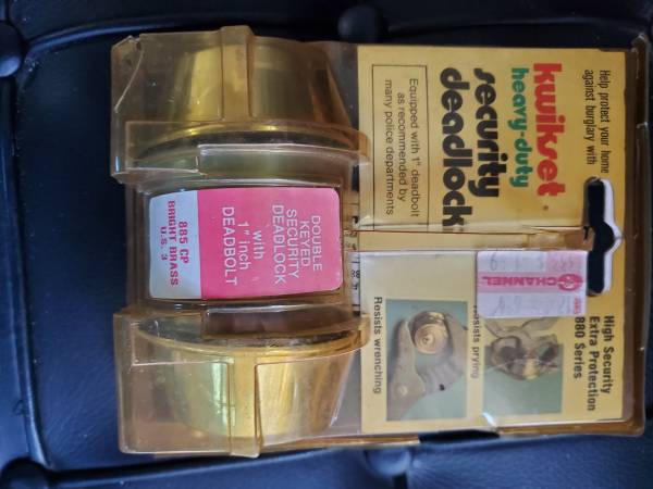 Quickset Double Keyed High Security Deadbolt 1