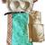 Green Indian Saree + Blouse + Skirt 2 thumbnail