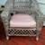Big WICKER PATIO CHAIR Indoor Outdoor Lawn Yard Cushioned Furniture 4 thumbnail