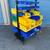 Near New!! ULINE Parts Bin Panel Cart w/ Bins !!! 2 thumbnail