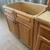 33"W Med Brown Wards Cabinetry Bathroom Vanity No Sink No Top Used 3 thumbnail