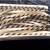 Italian Long 7" black drapery & upholstery fringe trim with beads 12 thumbnail