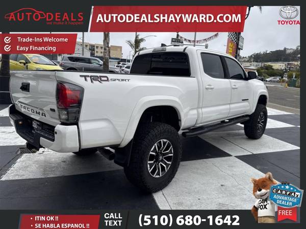 2021 Toyota Tacoma Double Cab TRD Sport Pickup 4D 4 D 4-D 6 ft - $31,999 (Auto Deals)63442368367619124