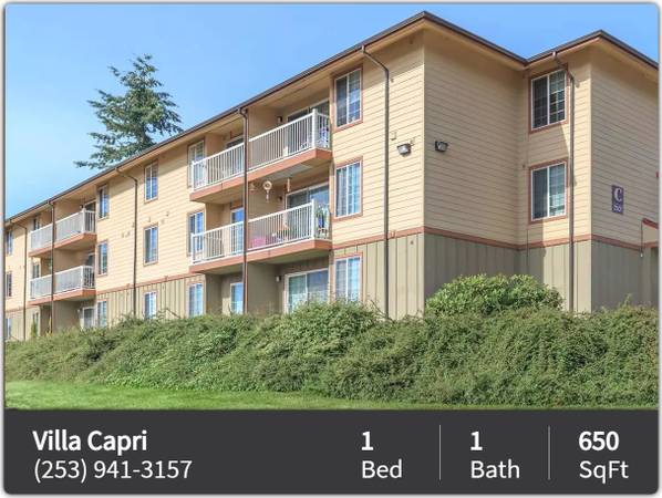 $1,409 / 1br - 650ft2 - Charming 1 bed / 1 bath with great character! 650 Sq Feet (Federal Way - Steel Lake Park)64031306054018121