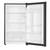 Magic Chef 3.2 cu. ft. Refrigerator in Black 4 thumbnail