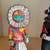 Vintage Tawa / Sunface Cottonwood Kachina Figure by Louis Reyna Jr 3 thumbnail