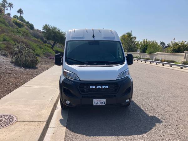 2025 ram promaster 2500 high roof cargo van extended 159’ wheel base - $37,900 (San diego)63440465645697124