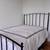Crate and Barrel Black Metal Bed Frame - Full Size (+ box spring) 1 thumbnail
