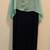 Light Blue/Navy Blue Long Dress 2 thumbnail