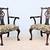 Traditional Chippendale Style Walnut Armchairs by Smith & Watson, Pair 5 thumbnail