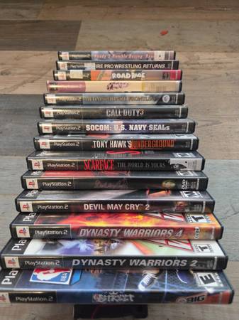 14 Classic PS2 Games all Complete in Box except 4. Over 50% off 1