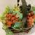 Vintage 12 Piece Artificial Fake Plastic Grapes in Metal Basket 12 thumbnail
