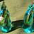 Murano Sommerso Art Glass Bookends 1 thumbnail