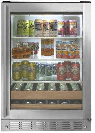 *Open Box* Monogram 24” Undercounter Stainless Steel Beverage Center 1